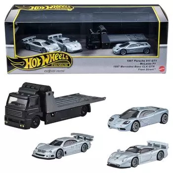 Набор коллекционных моделей Hot Wheels Premium Ассортимент Автомобиль Гоночная команда ADVAN Игрушка Мини-машина 4 автомобиля Возраст 3 года и старше Мульти - 987C-GMH39