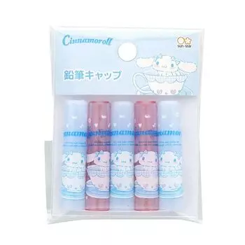 Набор колпачков для карандашей Cinnamoroll FC03 Sanrio [Колпачок для карандаша] 5/Charapare