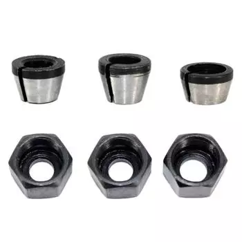 Набор конвертеров размеров патрона для обрезки и гравировки с гайкой