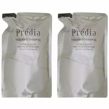 [Набор] Kose Predia Thalasso Shampoo n Refill 500 мл Набор из 2 шт.
