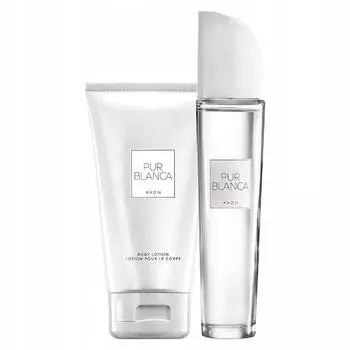 Набор косметики Avon Pur Blanca с бальзамом - 50 мл