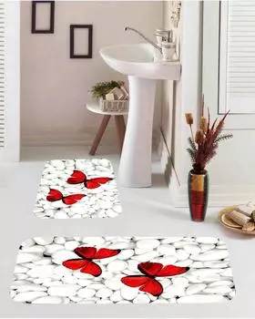 Набор ковриков для ванной с принтом Mosimoso BM110