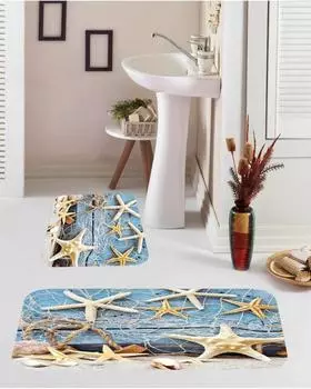 Набор ковриков для ванной с принтом Mosimoso BM067