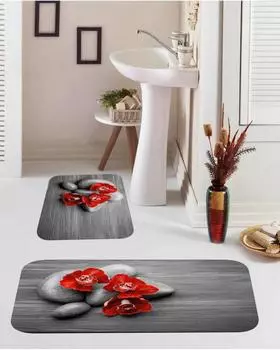 Набор ковриков для ванной с принтом Mosimoso BM079