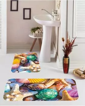 Набор ковриков для ванной с принтом Mosimoso BM107