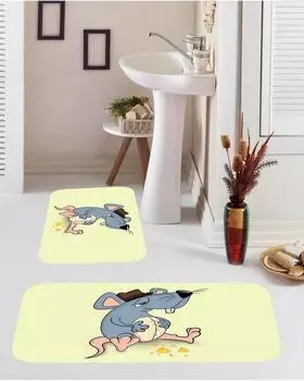 Набор ковриков для ванной с принтом Mosimoso BM006