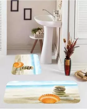 Набор ковриков для ванной с принтом Mosimoso BM063