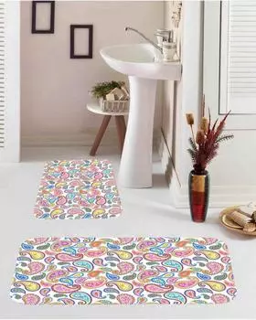 Набор ковриков для ванной с принтом Mosimoso BM115