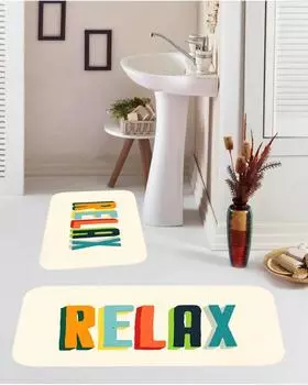 Набор ковриков для ванной с принтом Mosimoso BM017