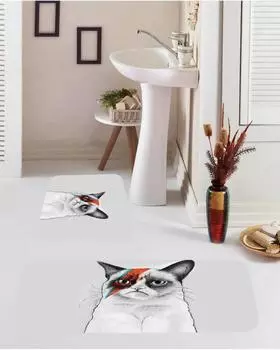 Набор ковриков для ванной с принтом Mosimoso BM043