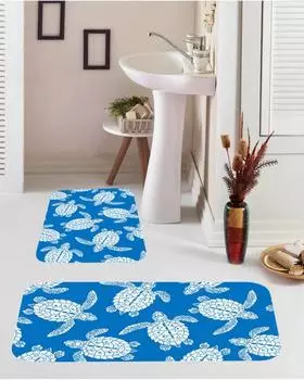 Набор ковриков для ванной с принтом Mosimoso BM010