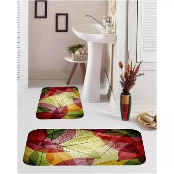 Набор ковриков для ванной с принтом Mosimoso BM118