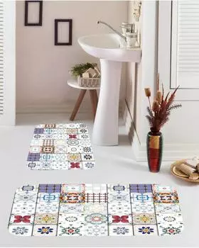 Набор ковриков для ванной с принтом Mosimoso BM124