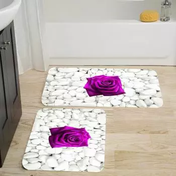 Набор ковриков для ванной с принтом Mosimoso BM155