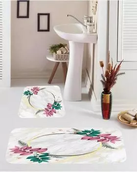 Набор ковриков для ванной с принтом Mosimoso BM168