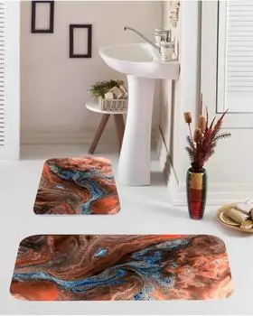 Набор ковриков для ванной с принтом Mosimoso BM201