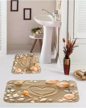 Набор ковриков с принтом Mosimoso BM097