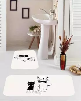 Набор ковриков с принтом Mosimoso BM187