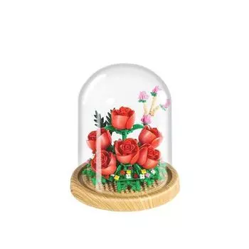 Набор красных роз Nanoblock