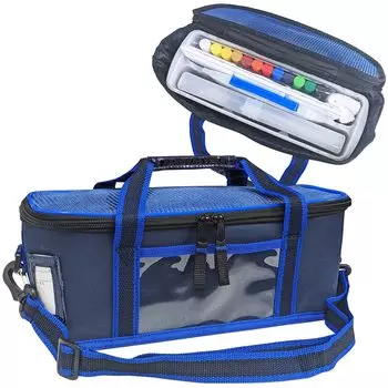 Набор красок Ecole Teaching Materials Blue 12PF Краски для начальной школы Акварельные комбинированные Набор художественных принадлежностей для начальной школы (Эколёкёузай) синий