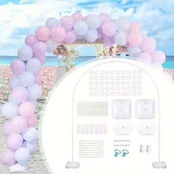 Набор, круглая арка из воздушных шаров, многоразовые аксессуары из воздушных шаров, свадьба, Рождество, День благодарения, Весенний фестиваль, декор для дня рождения Other