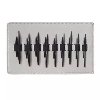 Набор круговых спиц, короткие круглые спицы, сменные круговые спицы, размер 3,0 мм-6,0 мм, инструмент для вязания