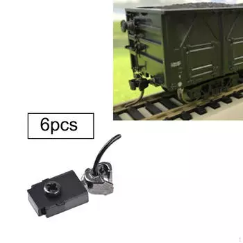 Набор крюков для сцепки поезда, модель аксессуара для хобби, детали для железной дороги, универсальный масштаб HO