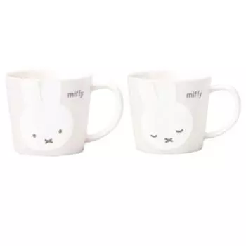 Набор кружек Miffy White Face белый