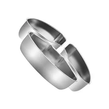 Набор кухонных принадлежностей из нержавеющей стали для эффективного приготовления на пару и тушения пищи. Кухонные принадлежности