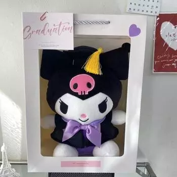 Набор кукол «Ranunculus Flower Sanrio Graduation Cap», популярные корейские игрушки Kuromi