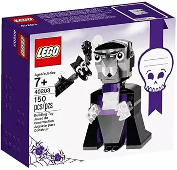 Набор Lego 40203 Вампир и Хэллоуин от LEGO - Летучая мышь. чёрный