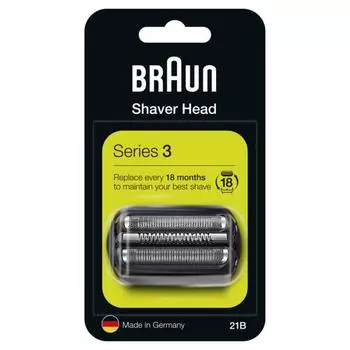 Набор лезвий для бритвы BRAUN, 21B, разные цвета