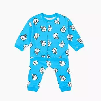 Набор Line Friends BT21 Cooky Et и базовый синий узор