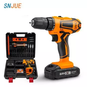 Набор литиевых электрических дрелей 12 В 16,8 В 21 В Ручная отвертка Набор бытовых инструментов 12v standard 24 pieces set
