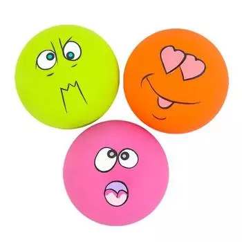 Набор Loro Pet Puppy Squeak Ball 3P, 3 предмета, фиолетовый набор