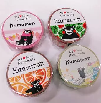 Набор малярных лент MASAMI Kumamon из 4 видов