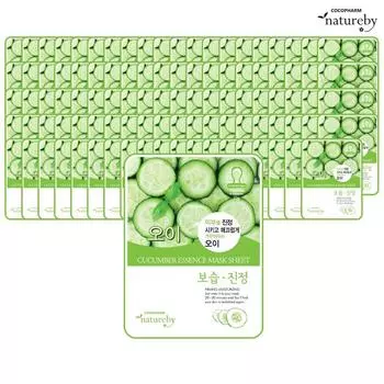 Набор масок Nature by Cucumber Essence, 1 лист, 100 штук