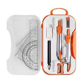 Набор Математической Геометрии Набор Транспортировочной Линейки Школьных Учителей зелёный