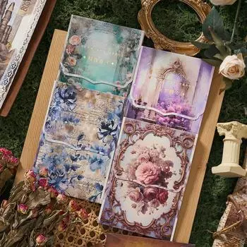 Набор материалов для коллажа ретро-блокнотов Zaomo Dream Series - 4 дизайна