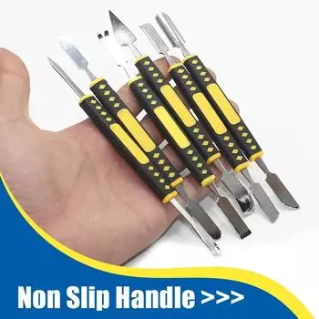 Набор металлических ломов для ремонта фильтров мобильных телефонов. Инструмент для снятия изоляции. Универсальный набор ручных инструментов для ремонта мобильных телефонов. Набор инструментов для ремонта мобильных телефонов.