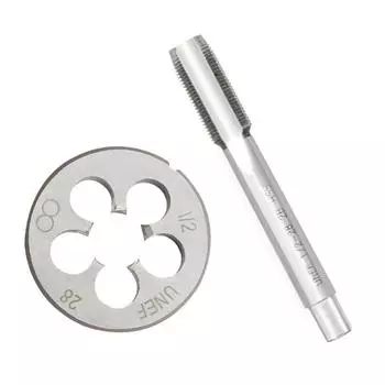 Набор метчиков, правая резьба 1/2 -28 для 9 мм, сменный аксессуар 223