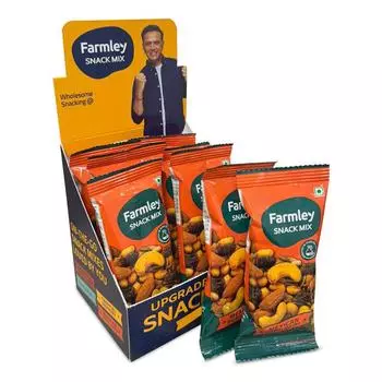 Набор Мексиканский Пери-Пери Микс (16 шт х 18 г), Snack Mix Mexican Peri-Peri Set, Farmley