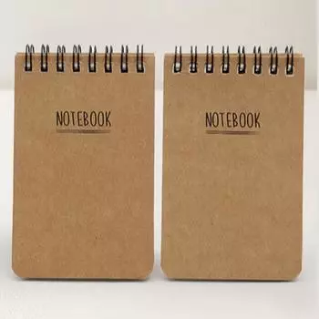 Набор мини-блокнотов крафт (60 листов)