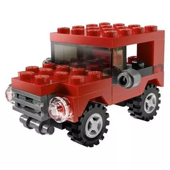 Набор мини-фигурок Creator Red Jeep Bagged 7803 [LEGO]LEGO [Предмет]