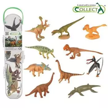Набор мини-фигурок динозавров Collecta, набор из 10 предметов 3, популярные игрушки в Корее