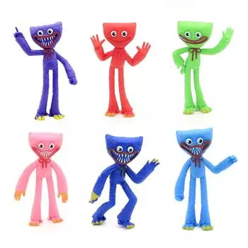 Набор мини-фигурок из хоррор-игры, фигурка-топпер для торта из хоррор-игры для вечеринки