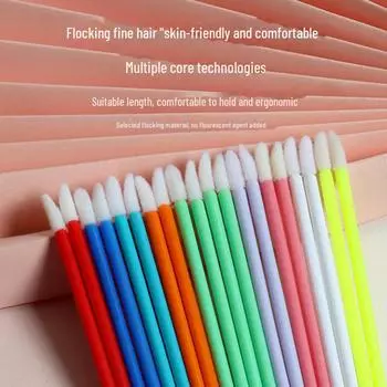 Набор мини-кистей для блеска для губ - 50 шт./упаковка 50 pieces/bag зелёный