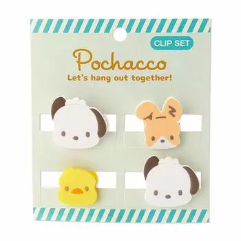 Набор мини-клипс Sanrio Pochacco 923389 (Мини Лицо)