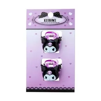 Набор мини-заколок для волос Sanrio Kuromi Clear 703788