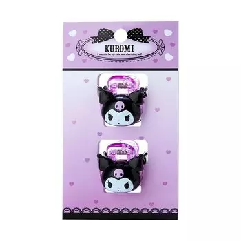 Набор мини-заколок для волос Sanrio Kuromi Clear 703788